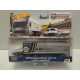 MERCEDES-BENZ 300 SL + EURO HAULER TEAM TRANSPORT n21 1:64 HOT WHEELS PREMIUM