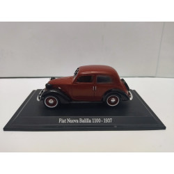 FIAT NUOVA BALILLA 1100 1937 FIAT STORY 1:43 HACHETTE NOREV HARD BOX