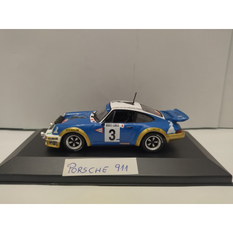 PORSCHE 911 SC RALLY MONTE CARLO 1978 NICOLAS 1:43 ALTAYA IXO CAJA NO ORIGINAL