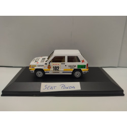 SEAT PANDA RALLY SHALYMAR 1981 CARLOS SAINZ 1:43 TRANSKIT