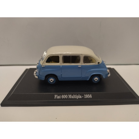 FIAT 600 MULTIPLA 1956 FIAT STORY 1:43 HACHETTE NOREV HARD BOX