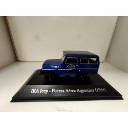 IKA JEEP 1964 FUERZA AEREA ARGENTINA 1:43 SALVAT IXO HARD BOX