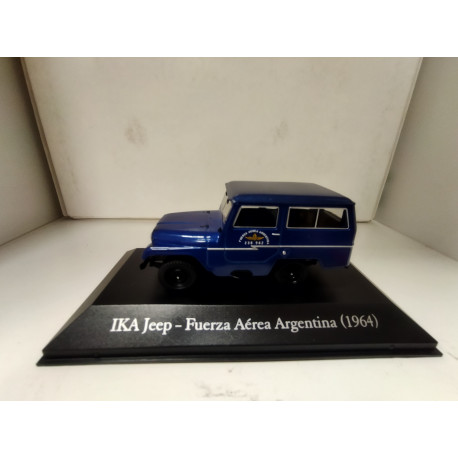 IKA JEEP FUERZA AEREA ARGENTINA 1964 ARGENTINA SERVICIOS 1:43 SALVAT IXO