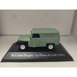 IKA SABU 1965 FURGON LA PLANTA DEL CAFE ARGENTINA 1:43 SALVAT IXO HARD BOX