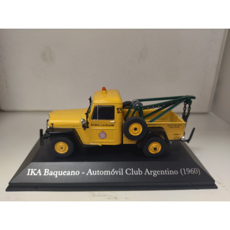 IKA BAQUEANO 1960 AUTOMOVIL CLUB ARGENTINO ARGENTINA 1:43 SALVAT IXO HARD BOX