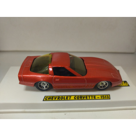 CHEVROLET CORVETTE C4 1989 COUPE RED 1:43 SOLIDO 1513