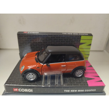 MINI COOPER ( THE NEW ) FLAMENCO ORANGE 1:36 CORGI CC86505 URNA ROTA/V FOTO