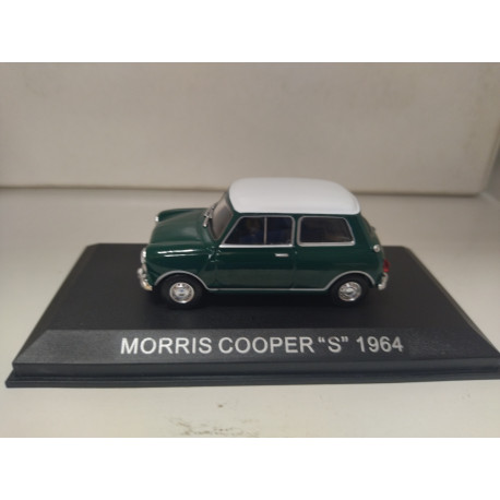 MORRIS (MINI) COOPER S 1964 PLACA FRANCE 1:43 DeAGOSTINI IXO